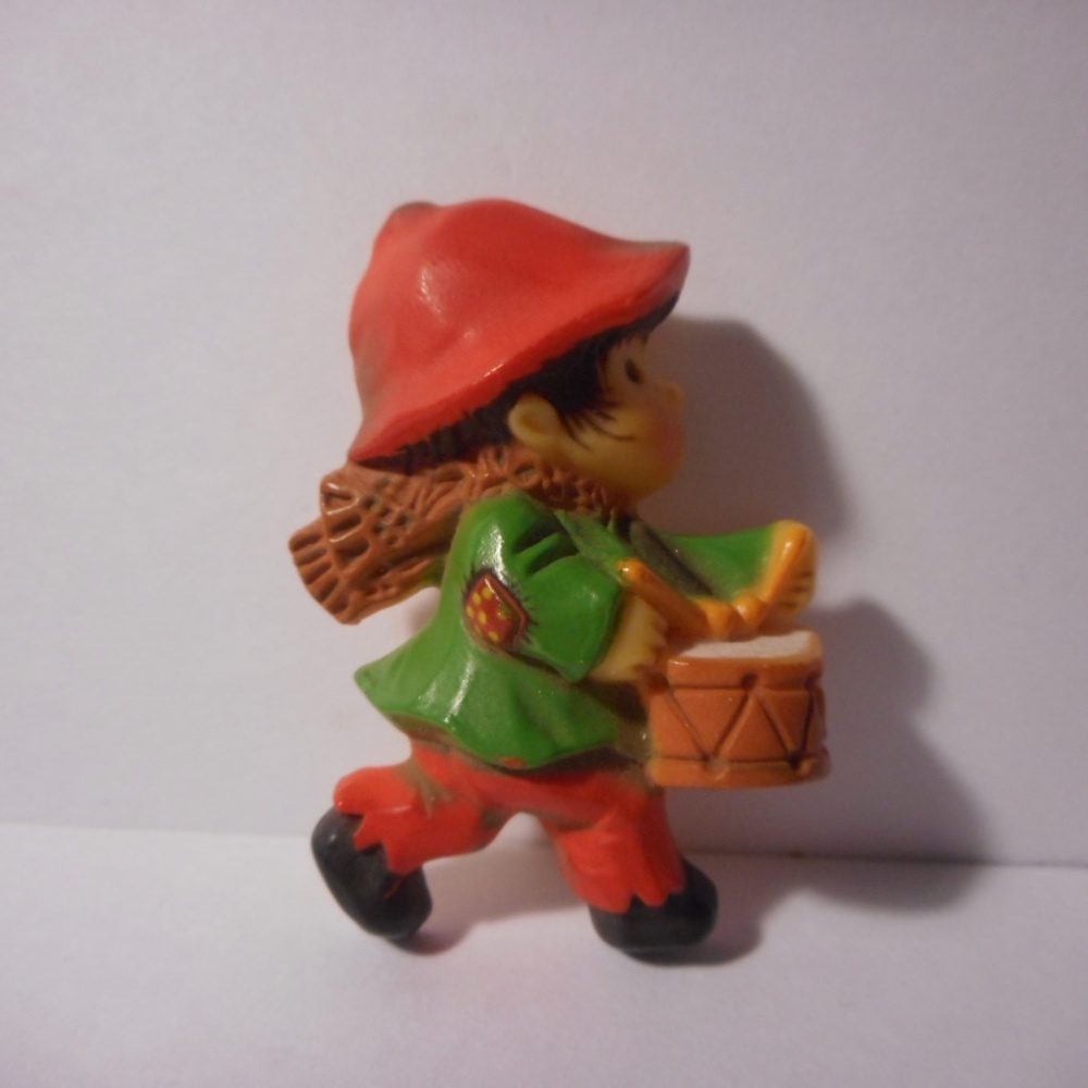 Vintage Hallmark Little Drummer Boy Plastic Pin